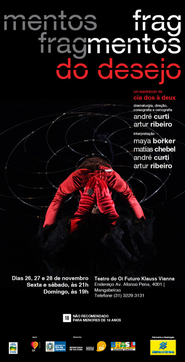 Fragmentos do desejo | Cia Dos à Deux